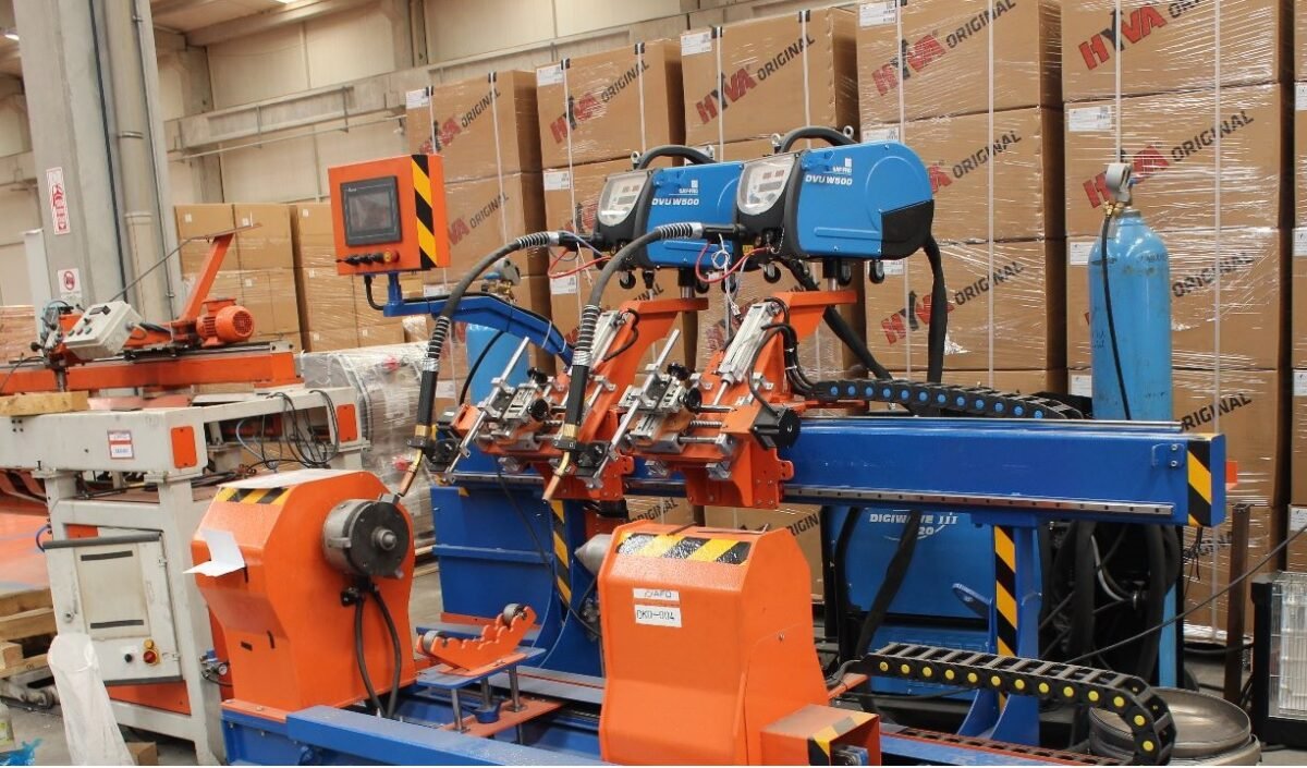 Machines de Soudage en Rotation - EMS Machines de Formage